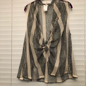 🎁Striped Mesh Bathing Suit Cover🎁